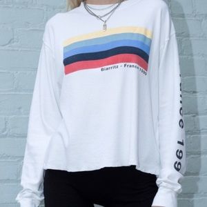 Brandy Melville Rainbow Acacia Top